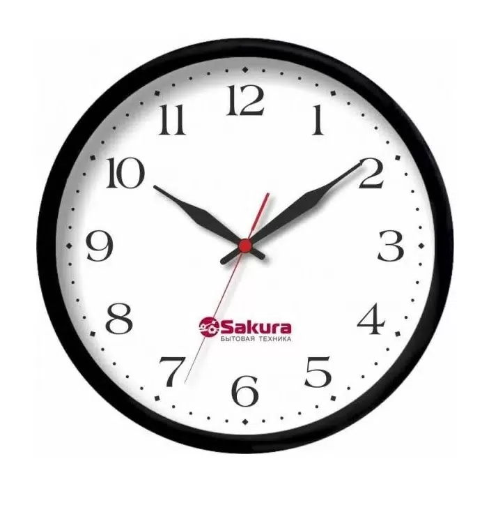 Часы Sakura 2Б6 Черный